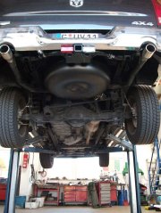 ein 92 Liter Autogastank wurde in den Dodge Ram 1500 5.7 l 298 KW eingebaut
